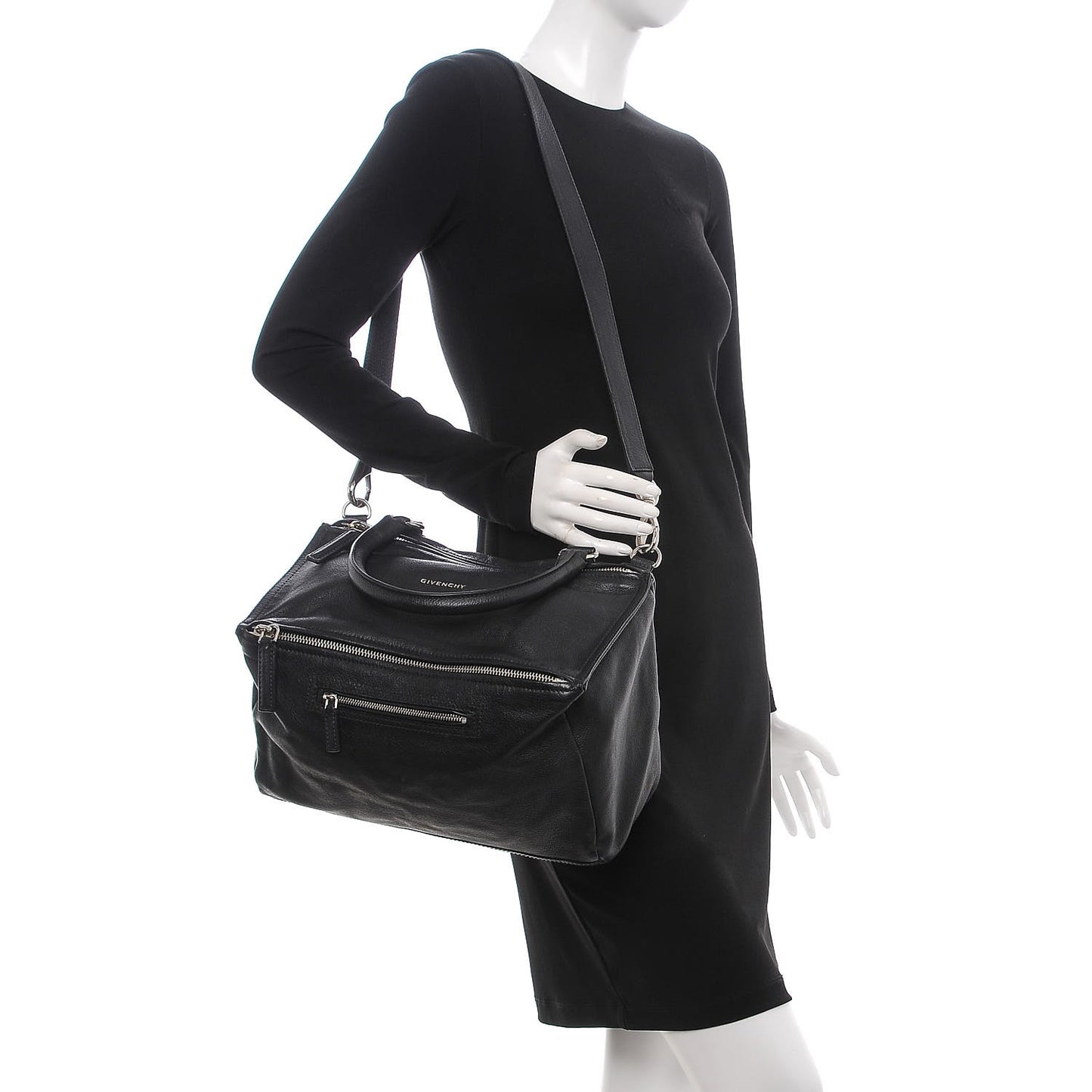 Sugar Goatskin Medium Pandora Black