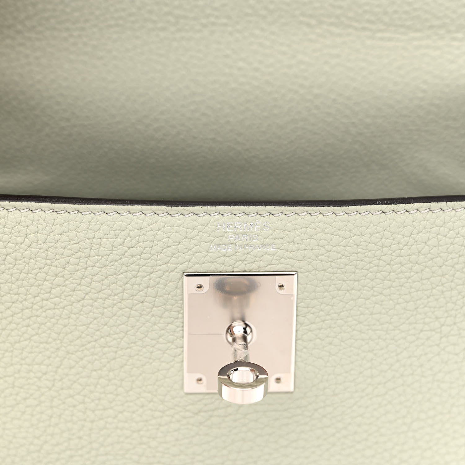 Hermes Togo Kelly Retourne 28 Gris Neve 6 of 11