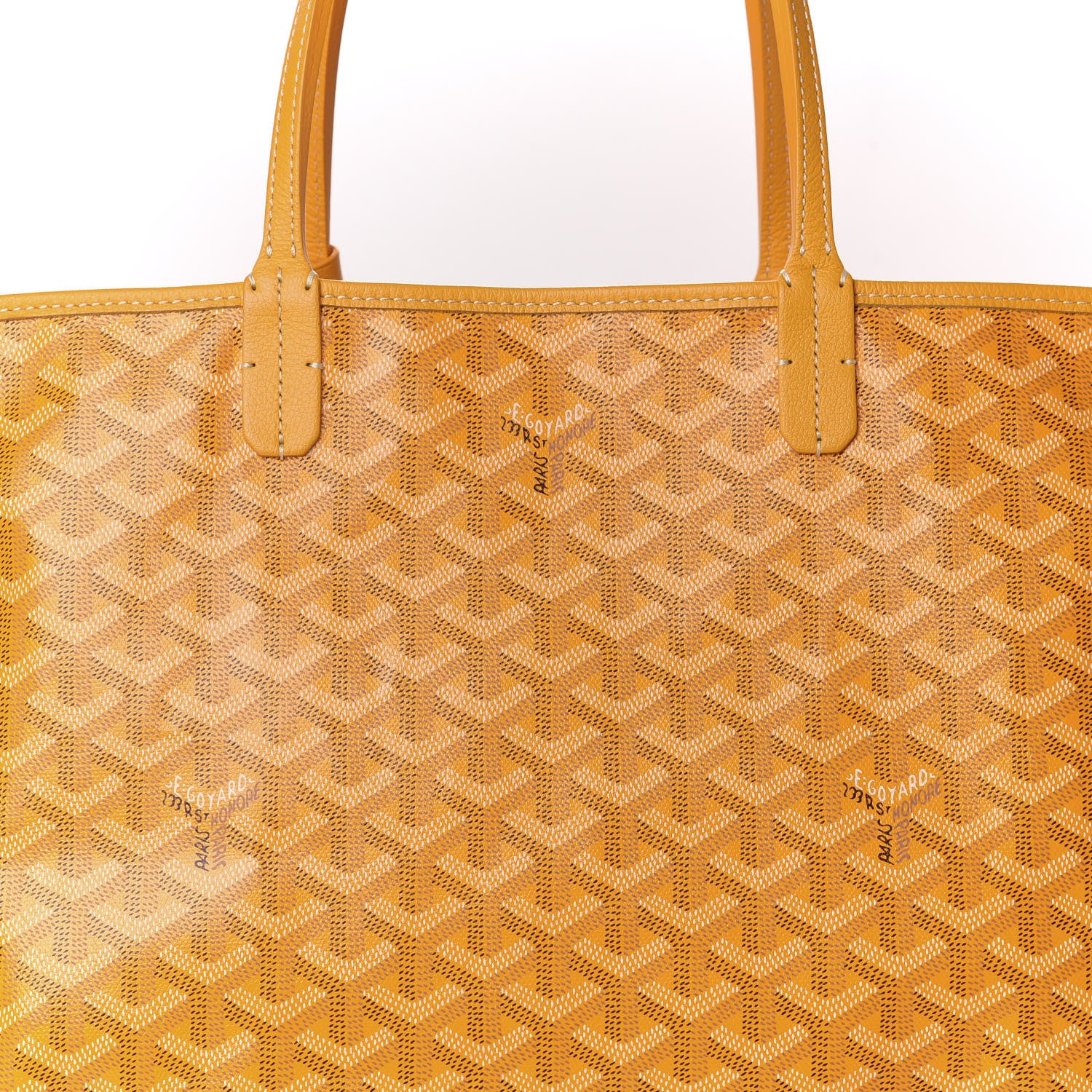 Goyard Goyardine Saint Louis PM Yellow 11 of 11