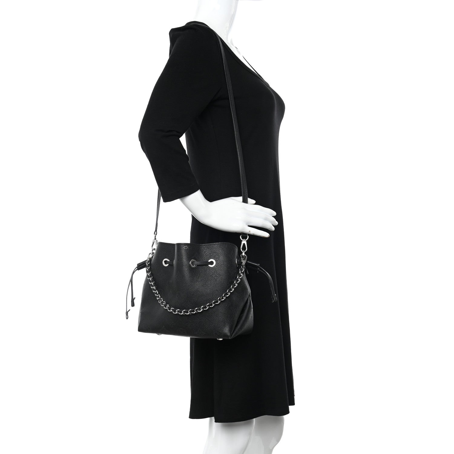 Louis Vuitton Mahina Bella Black 2 of 9
