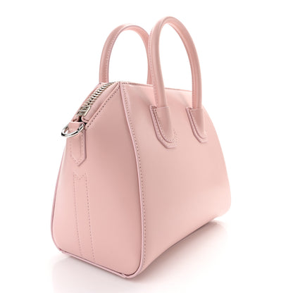 Givenchy Box Calfskin Mini Heart Antigona Top Handle Bag Blush Pink 3 of 10