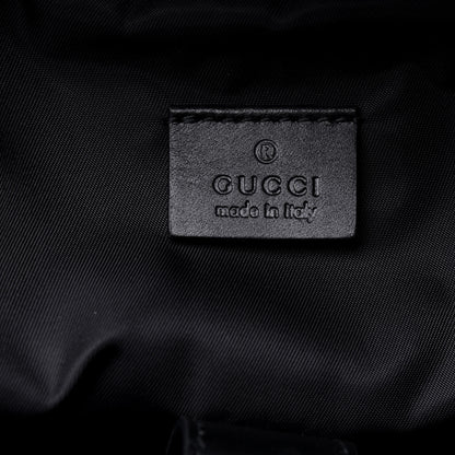 Gucci GG Supreme Monogram Web Dome Backpack Black 5 of 16
