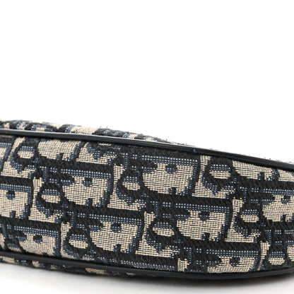 Christian Dior Oblique CD Lounge Bag Blue 10 of 11