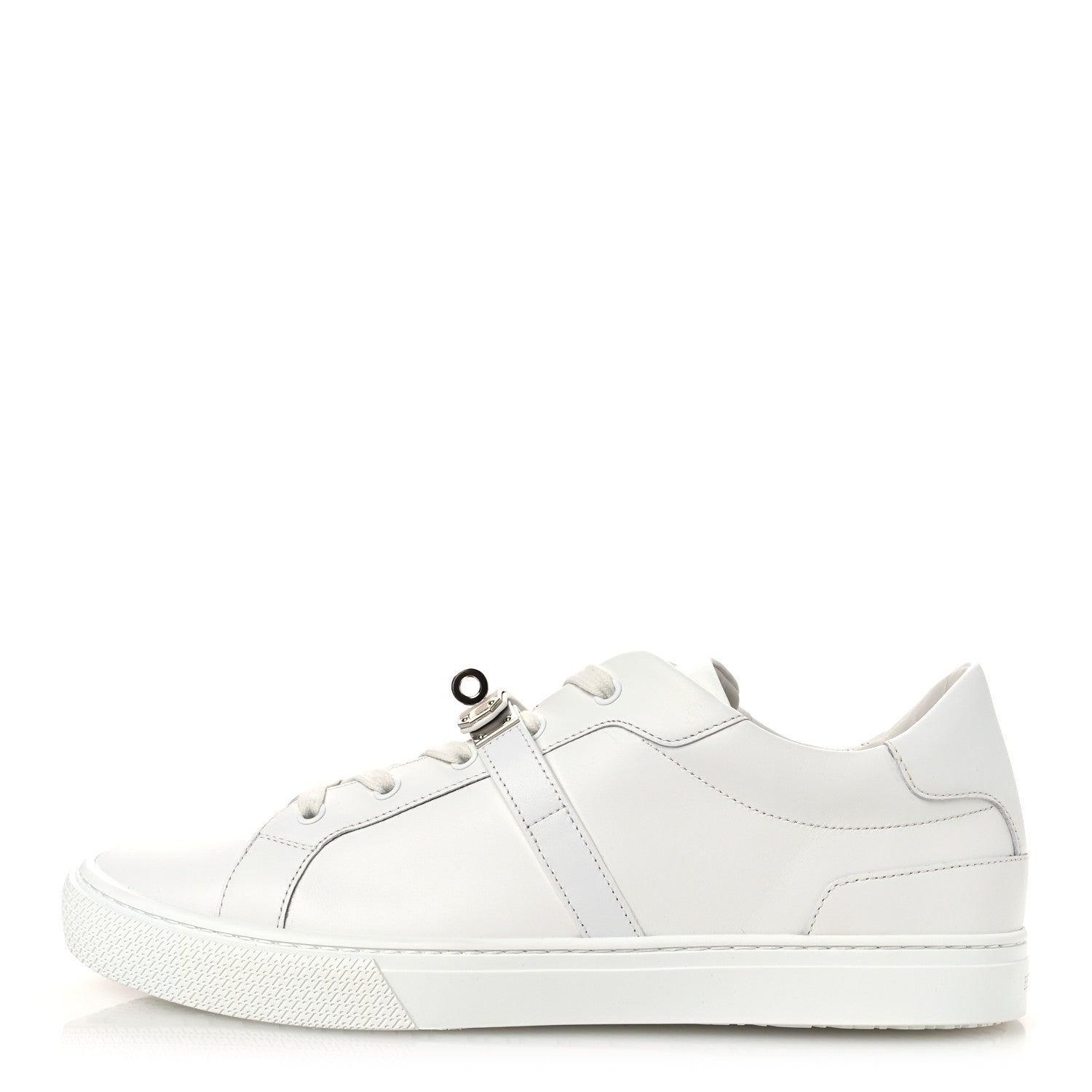 Hermes Calfskin Mens Day Sneakers 44 White 1 of 12