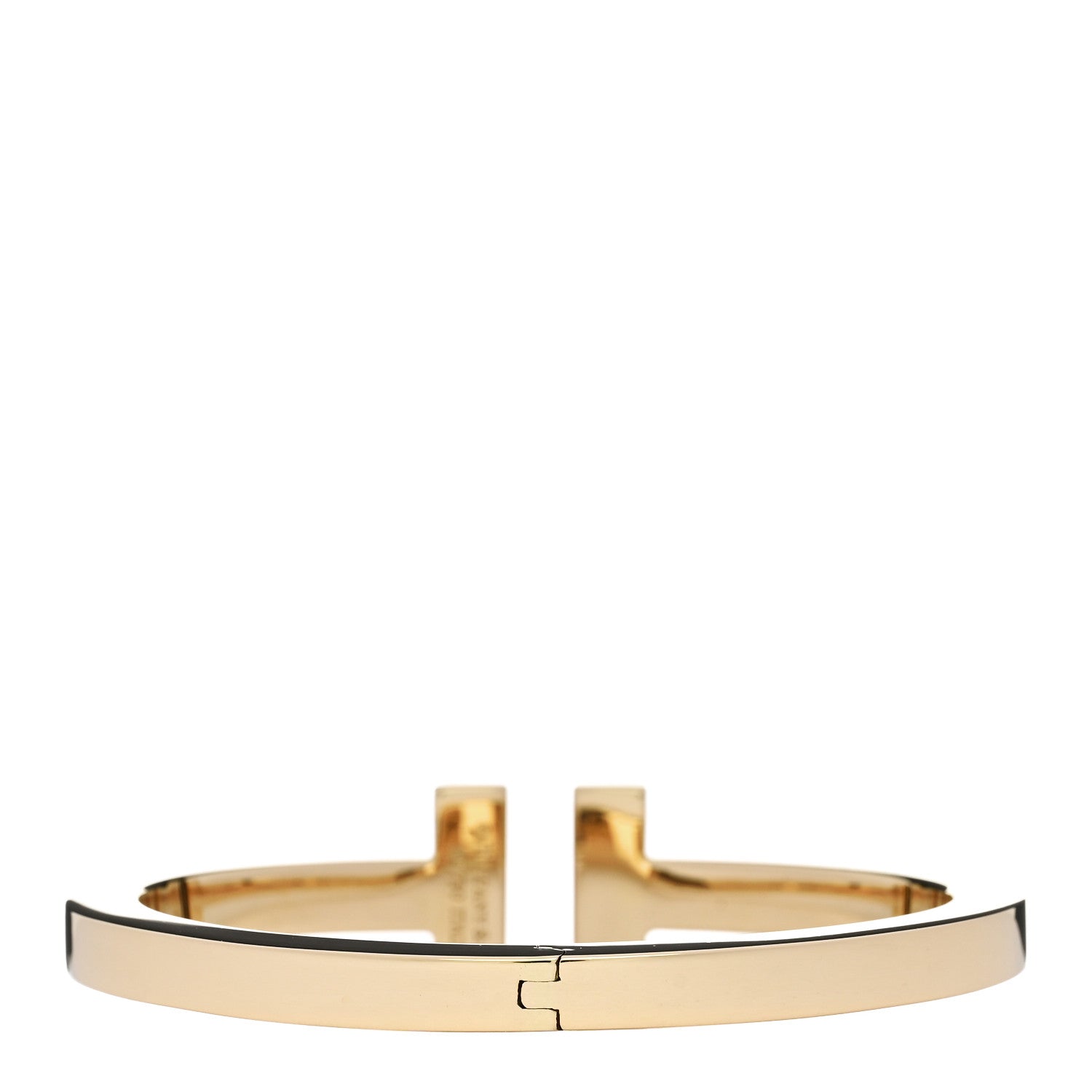 Tiffany 18K Yellow Gold T Square Bracelet 2 of 4