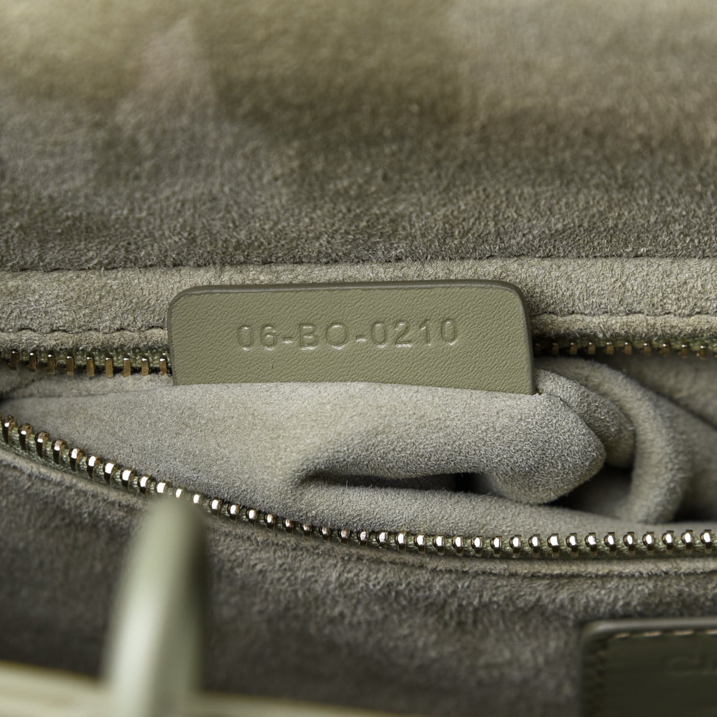 Ultra Matte Calfskin Cannage Medium Lady Dior Green