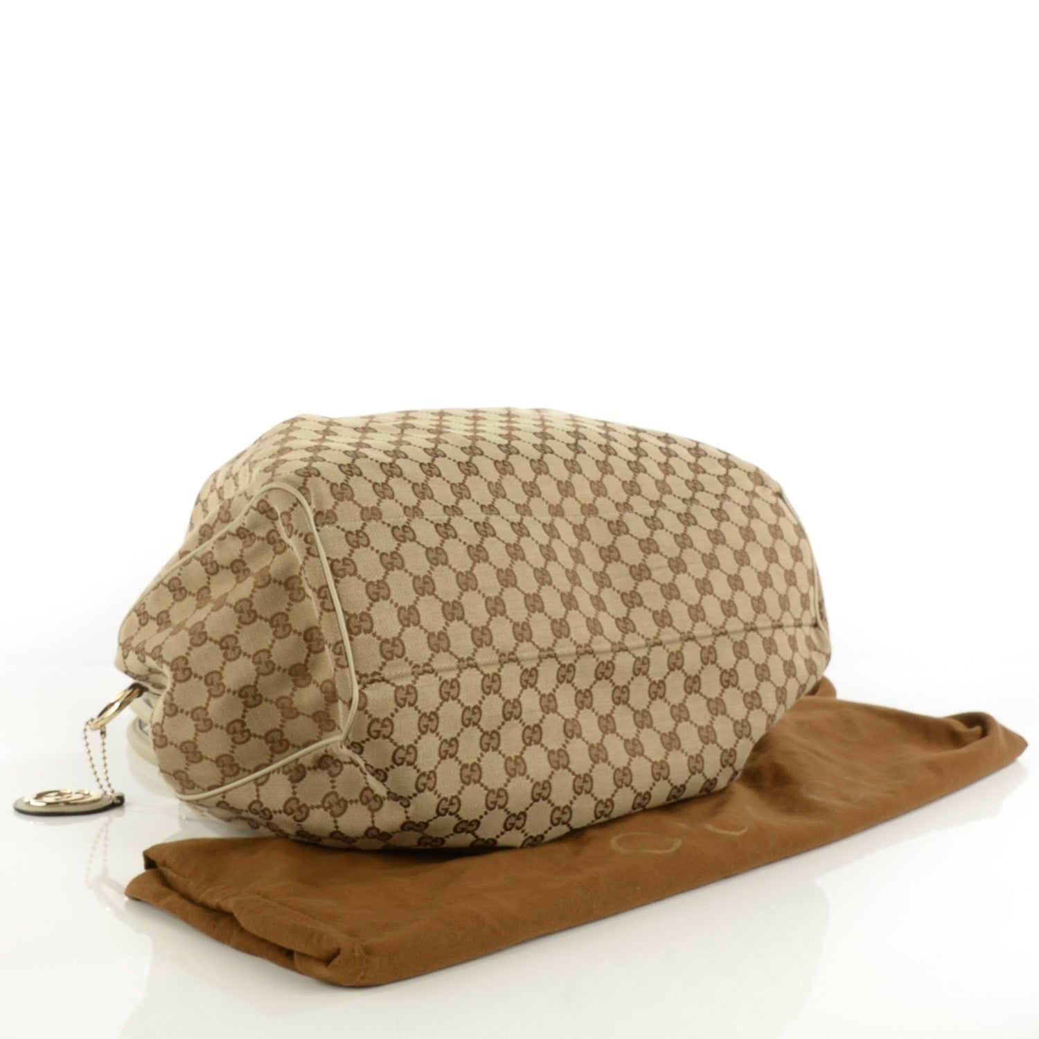 Gucci Monogram Large Sukey Tote Off White 4 of 7