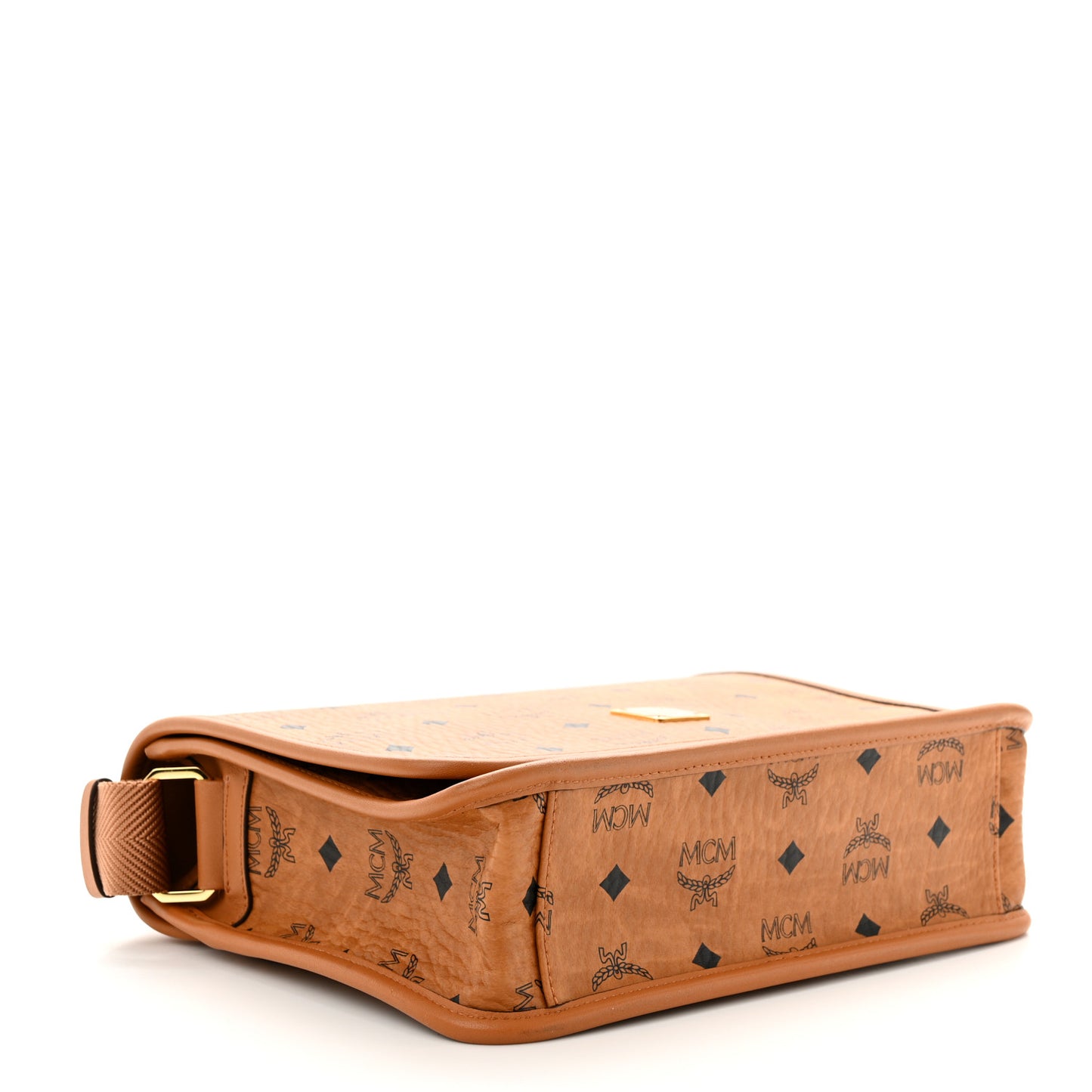 Visetos Small Klassik Messenger Bag Cognac