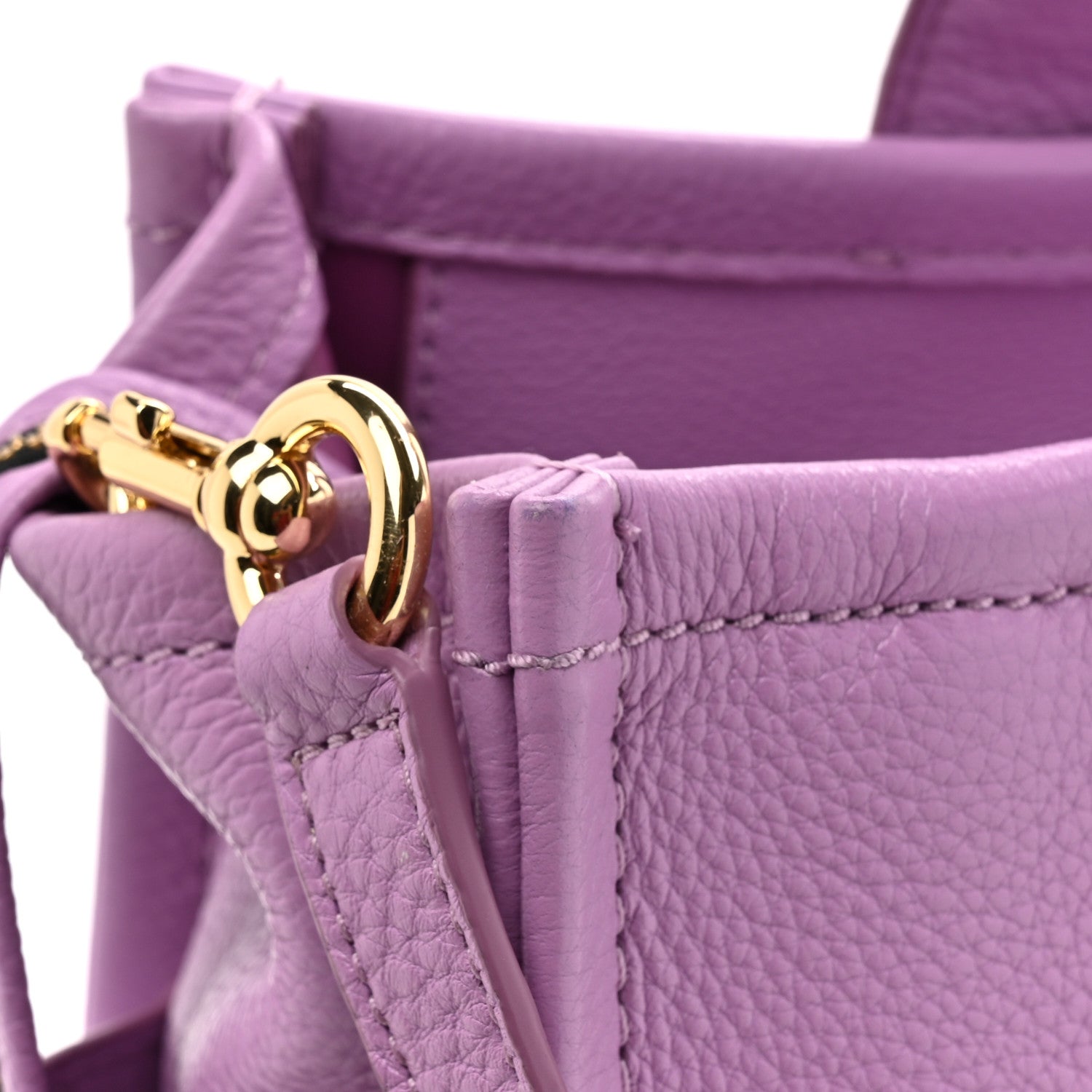 Marc Jacobs Grained Calfskin Medium The Tote Bag Regal Orchid 11 of 15