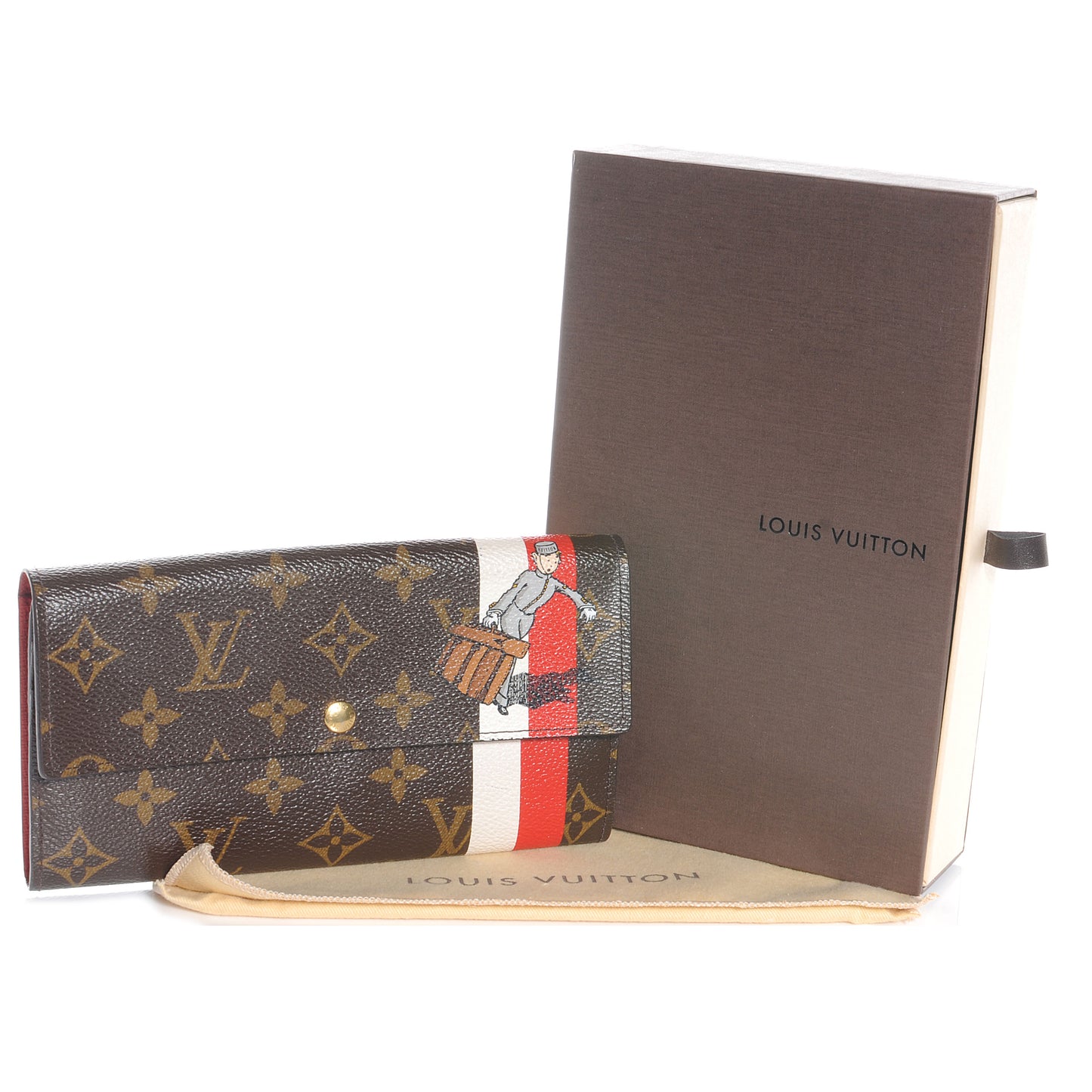 Monogram Groom Sarah Wallet