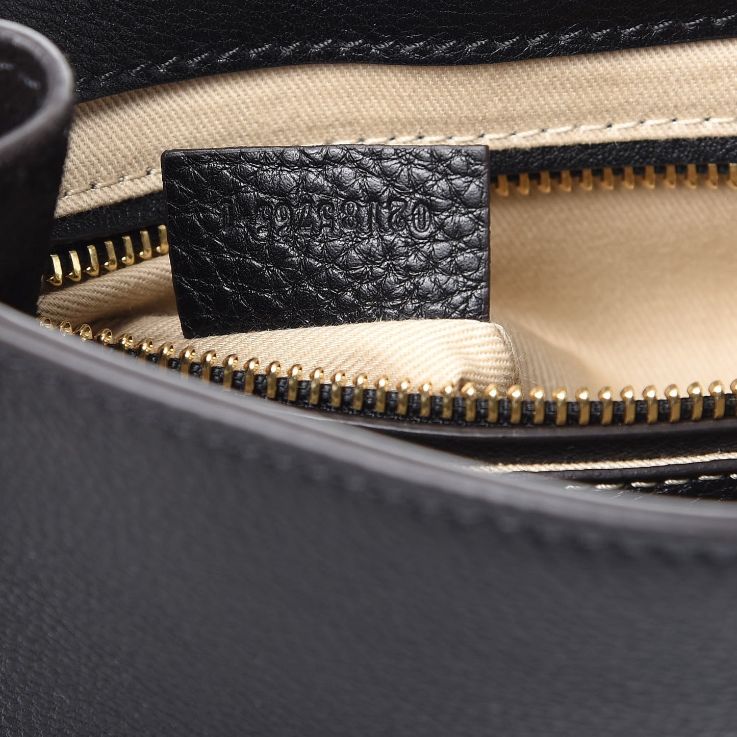 Suede Calfskin Small Faye Backpack Black
