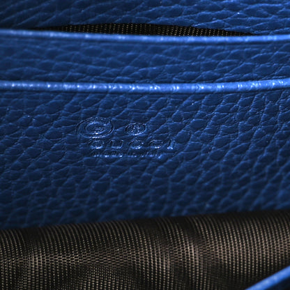 Gucci Dollar Calfskin Interlocking G Chain Wallet Caspian 6 of 11