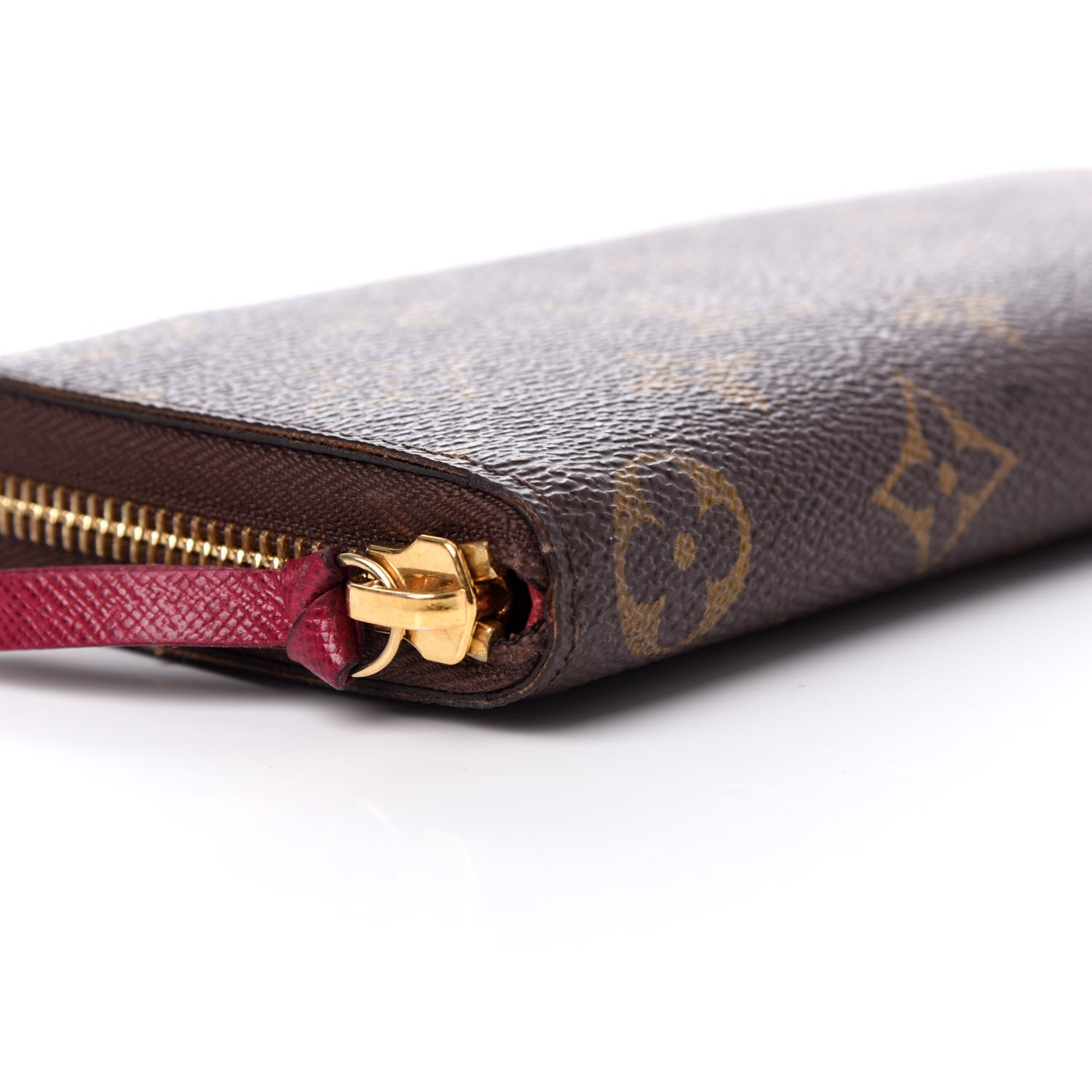 Louis Vuitton Monogram Clemence Wallet Fuchsia 6 of 9