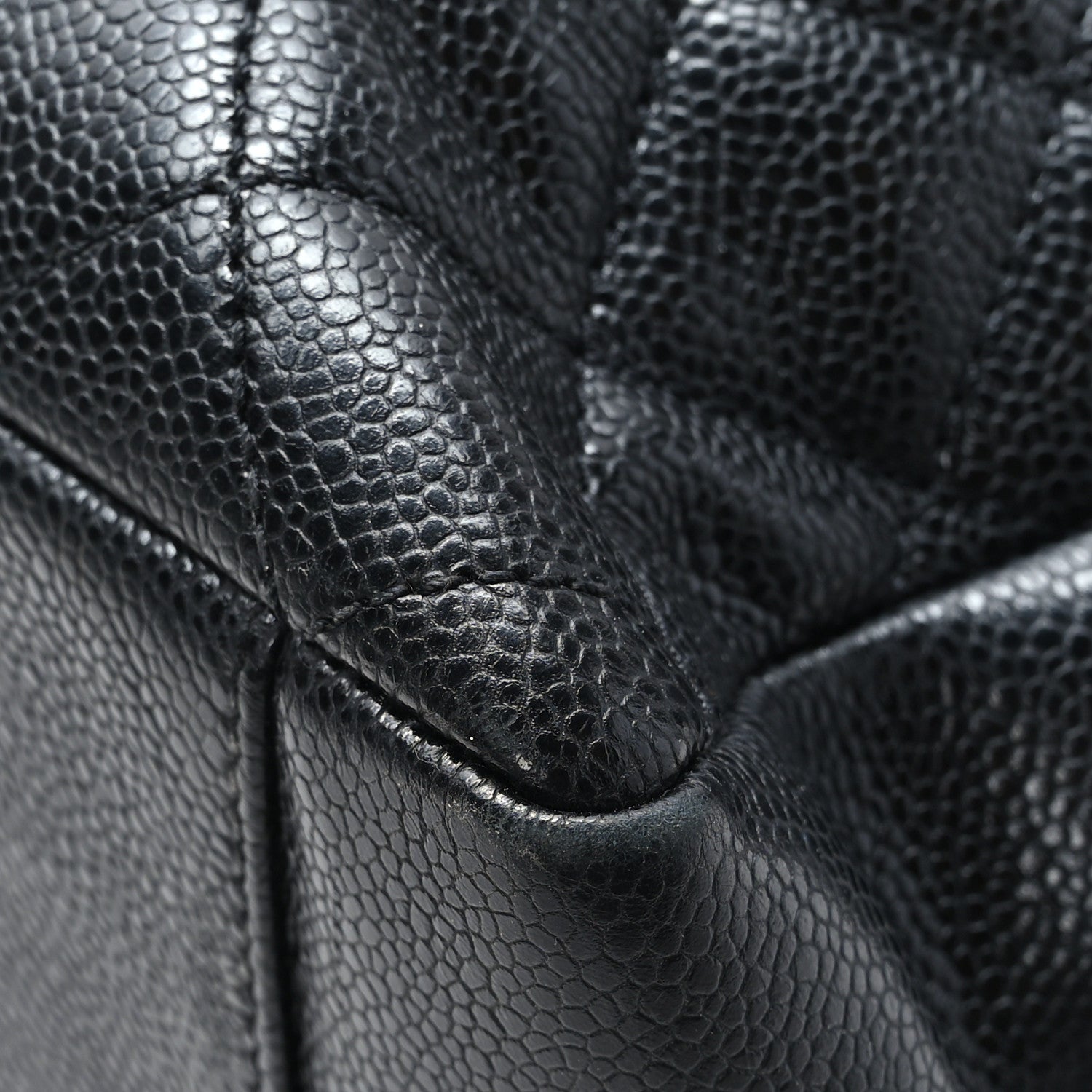 Chanel Caviar Quilted Grand Shopping Tote GST Black 8 of 11