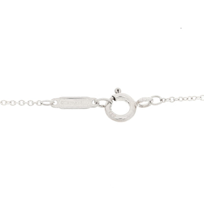 Tiffany Sterling Silver Atlas Cube Lock Pendant Necklace 4 of 6