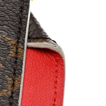 Louis Vuitton Monogram Bandouliere Shoulder Strap Red 8 of 14