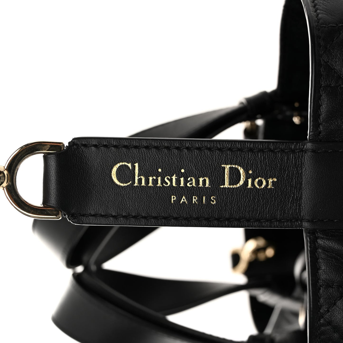 Calfskin Macrocannage Medium Toujours Black