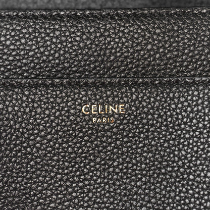Celine Grained Calfskin Classique 16 Top Handle Bag Black 6 of 8