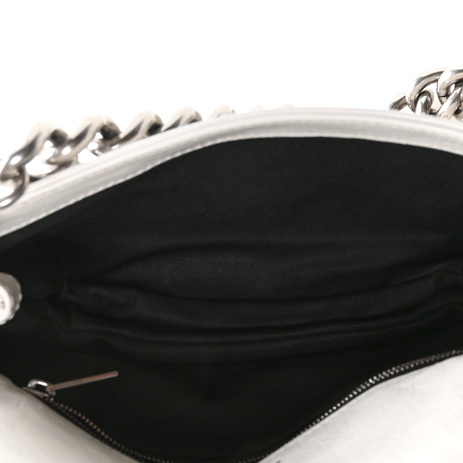 Balenciaga Peach Calfskin Small BB Soft Flap Bag Optic White 5 of 10