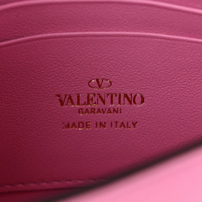 Valentino Garavani Vitello Rockstud Crossbody Pouch Dawn Pink 6 of 10