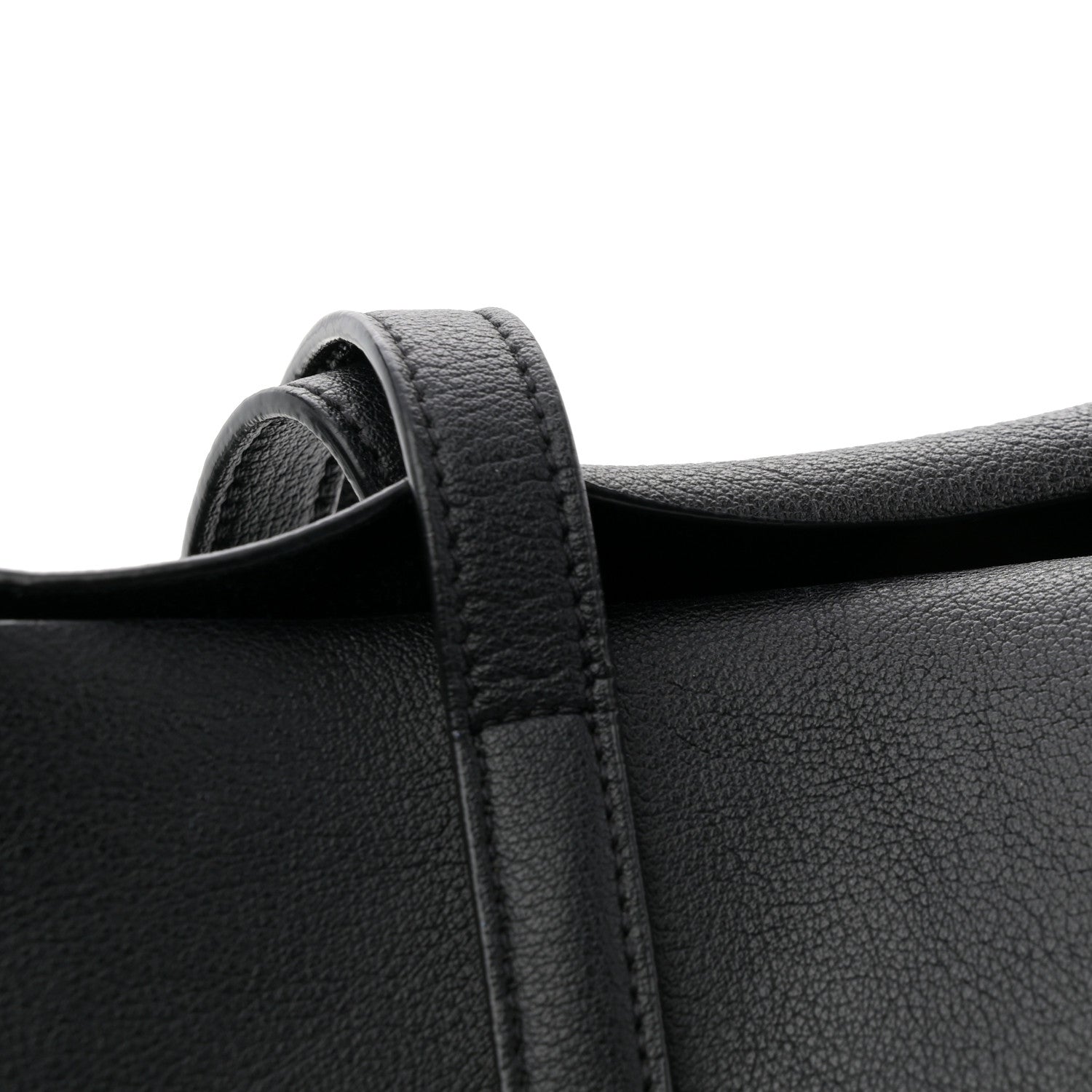 Saint Laurent Calfskin Large Shopping Tote Black 13 of 15