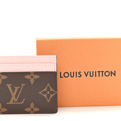 Louis Vuitton Monogram LV Charms Card Holder Rose Ballerine 7 of 7