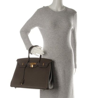 Hermes Togo Birkin 35 Ecorce 2 of 25