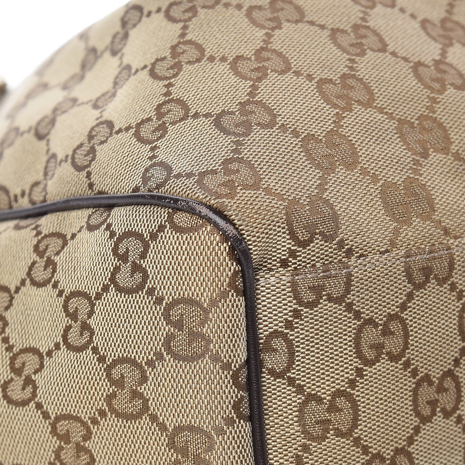 Gucci Monogram Medium Sukey Tote Dark Brown 9 of 12