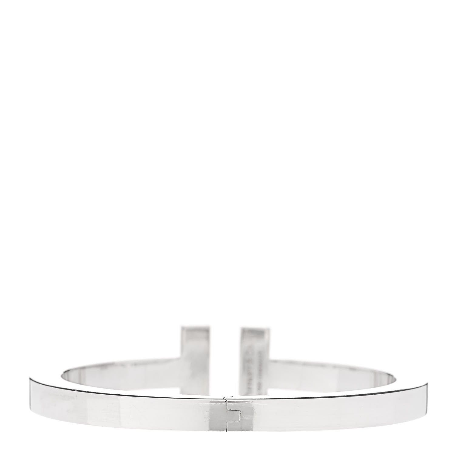 Tiffany Sterling Silver T Square Bracelet 2 of 4
