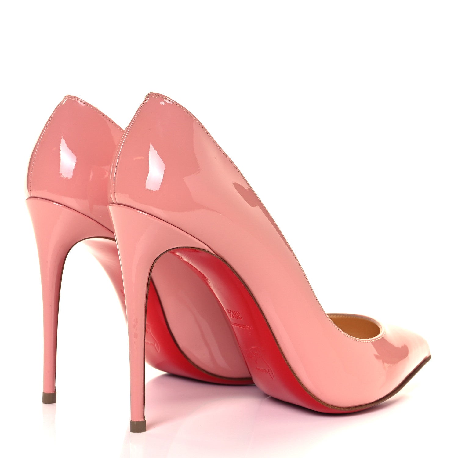 Christian Louboutin Patent Pigalle Follies 100 Pumps 36.5 Mauve 4 of 7