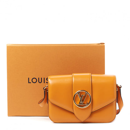 Louis Vuitton Smooth Calfskin Pont 9 Summer Gold 8 of 8