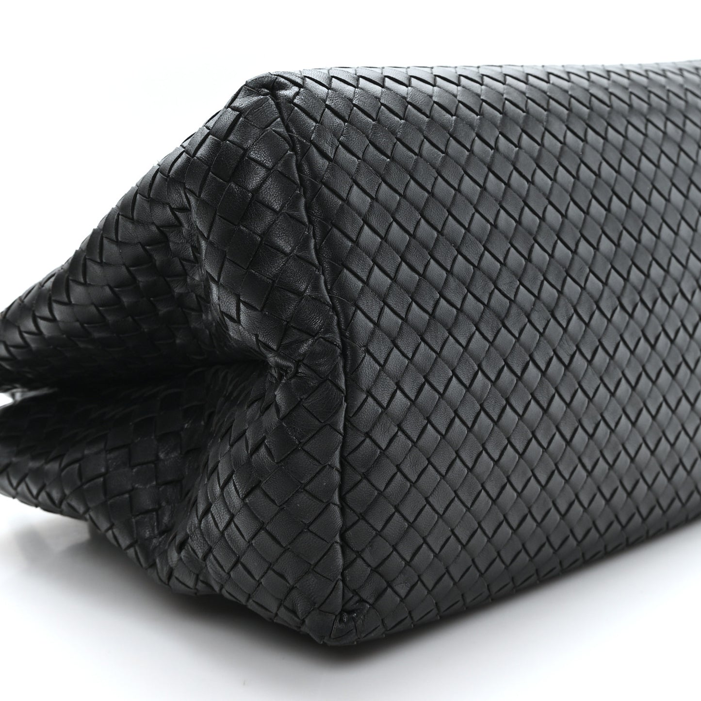 Nappa Intrecciato Milano Tote Black