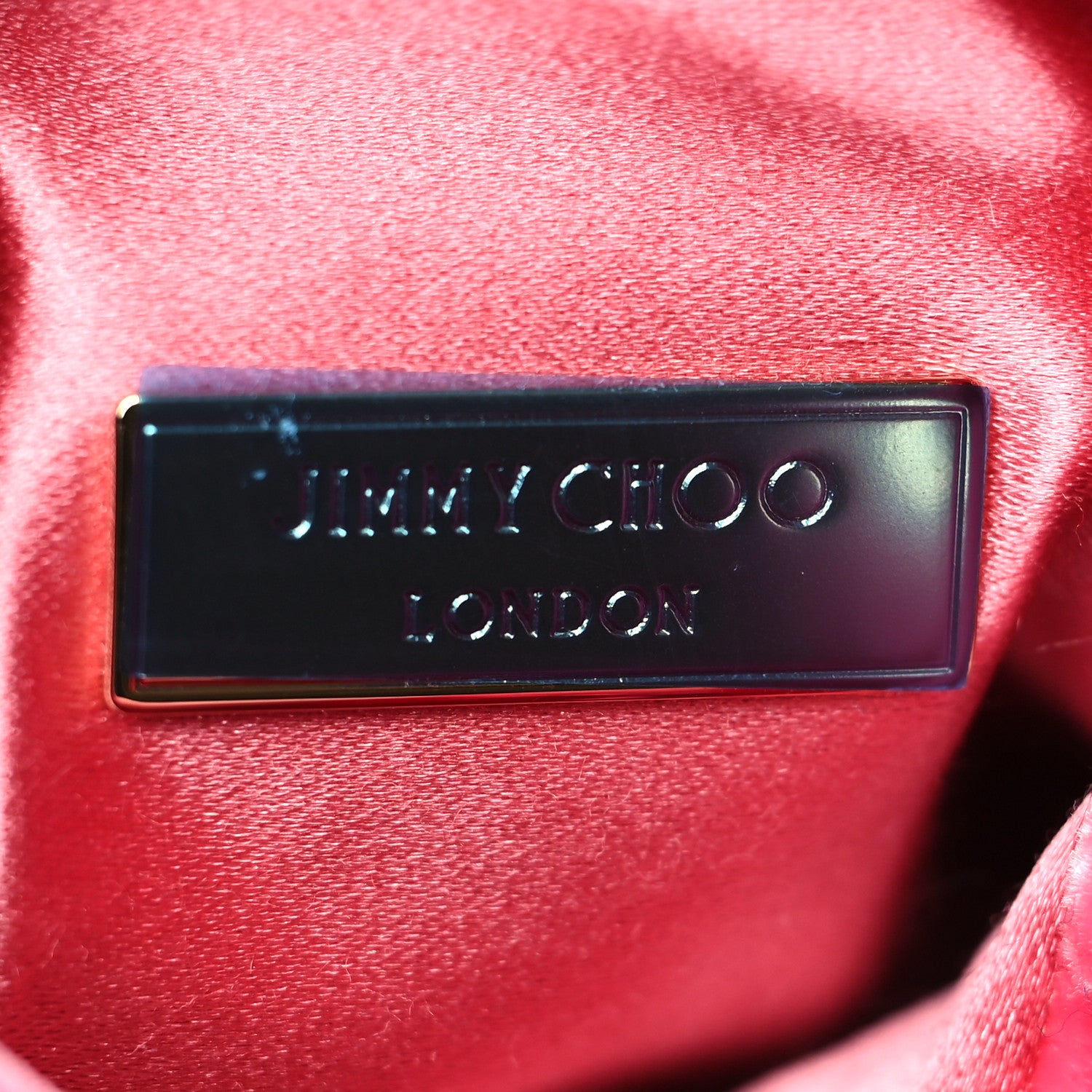 Jimmy Choo Velvet Bon Bon Bag Pink 5 of 8