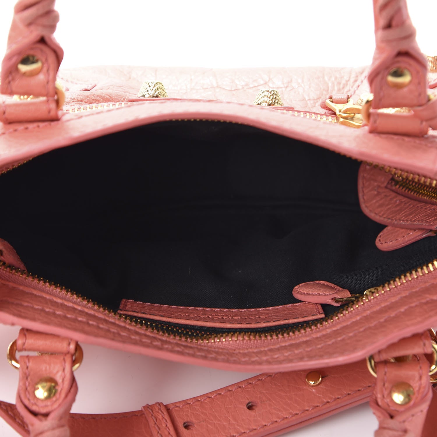 Balenciaga Agneau Giant 12 Gold Hardware Mini City Rose Azalee Rose Jaipur 4 of 9