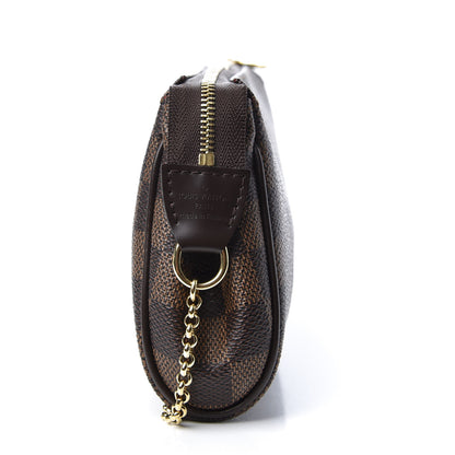 Louis Vuitton Damier Ebene Eva Clutch 9 of 10