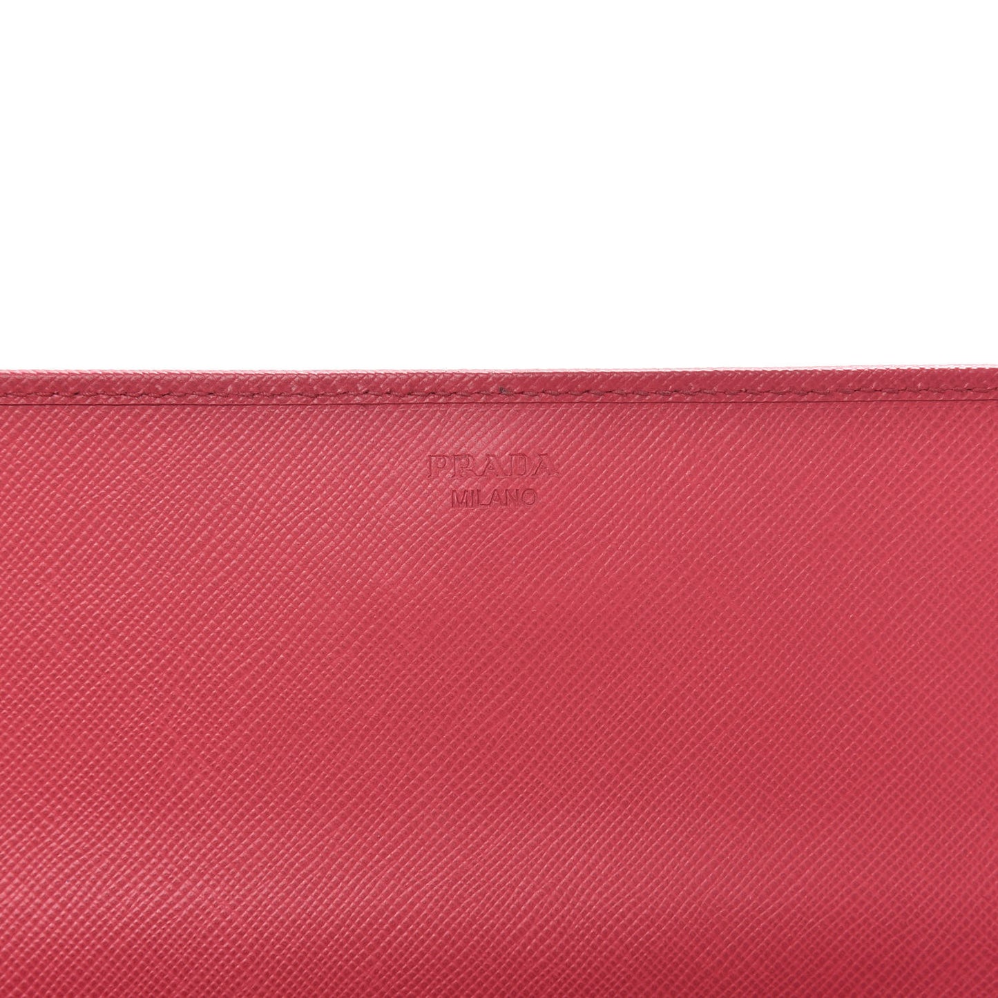 Saffiano Metal Oro Chain Wallet Peonia