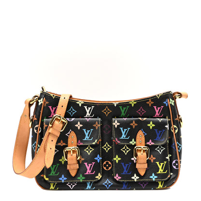 Louis Vuitton Monogram Multicolor Lodge GM Black 1 of 9