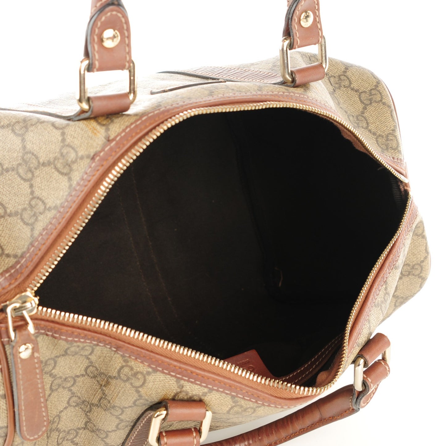GG Plus Monogram Medium Joy Boston Brown