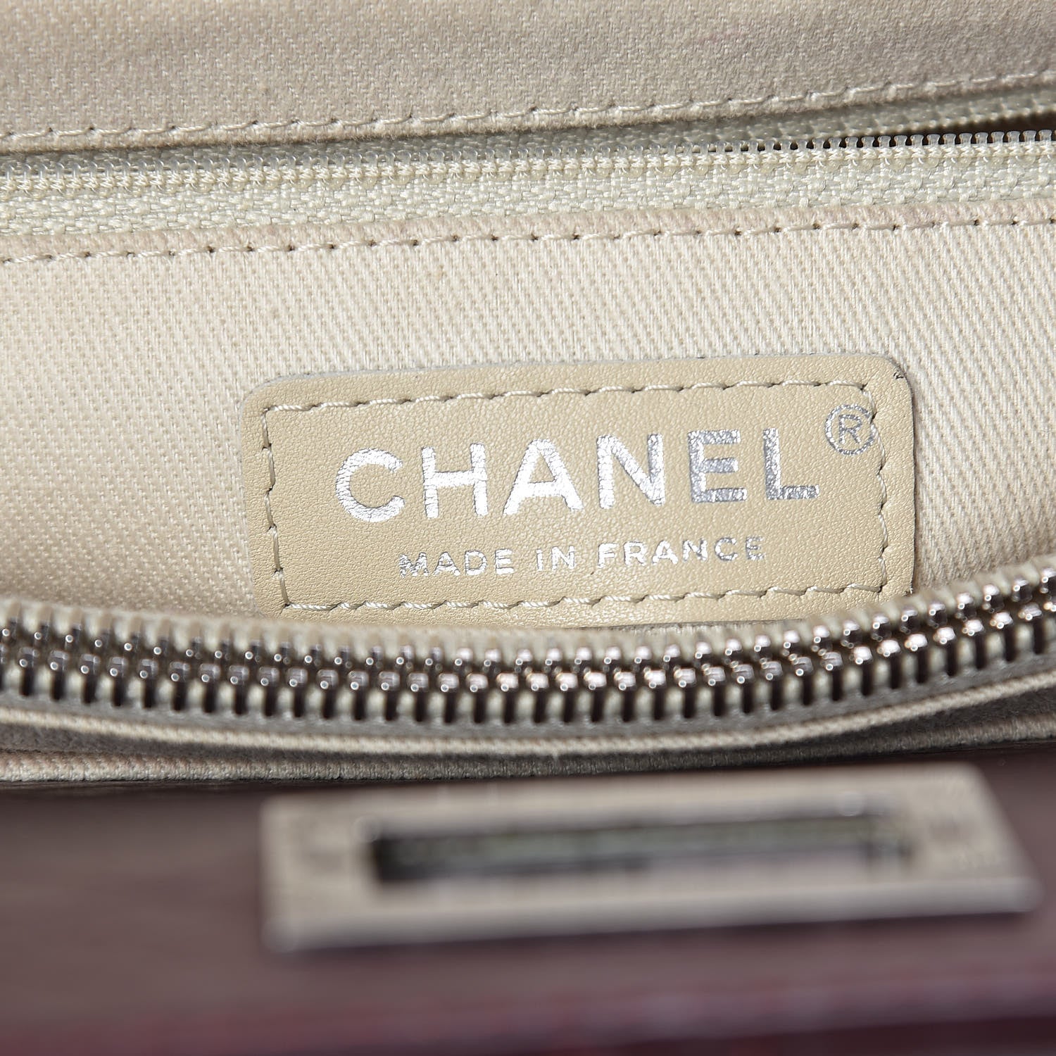 Chanel Aged Calfskin Reissue 2.55 Tote Burgundy 6 of 10