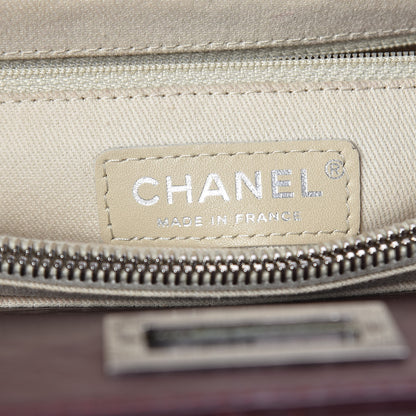 Chanel Aged Calfskin Reissue 2.55 Tote Burgundy 6 of 10