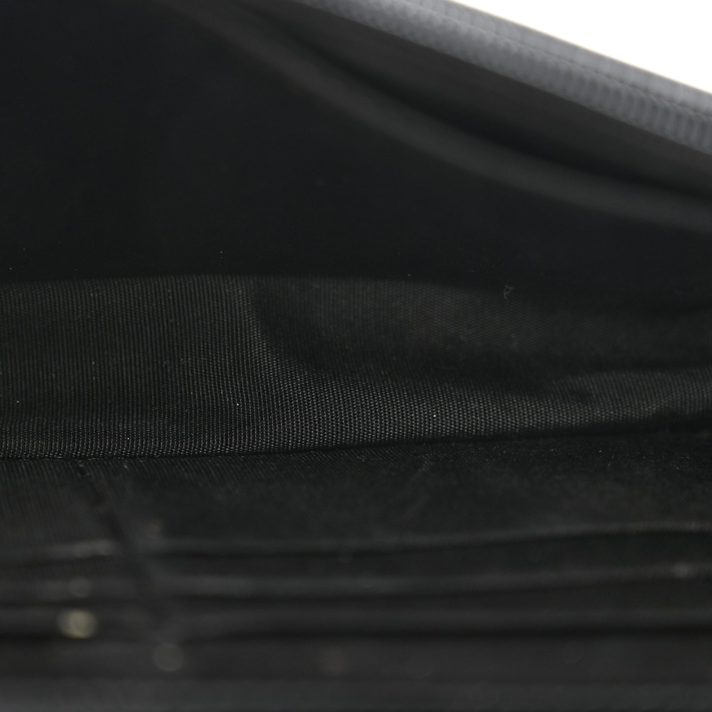 Caviar Quilted Boy Wallet On Chain WOC Black