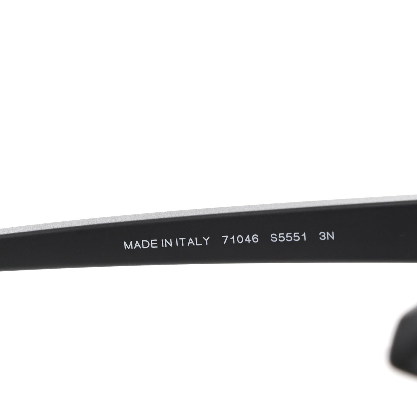 Acetate Visor Sunglasses 71046 Matte Black
