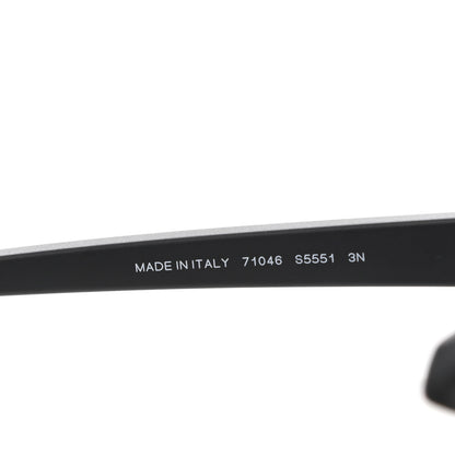 Chanel Acetate Visor Sunglasses 71046 Matte Black 5 of 8