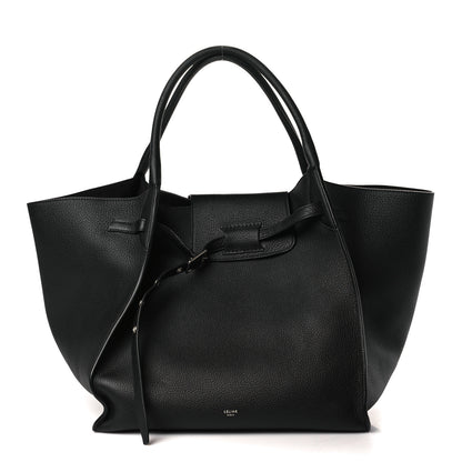 Celine Supple Grained Calfskin Medium Big Bag Black 1 of 8