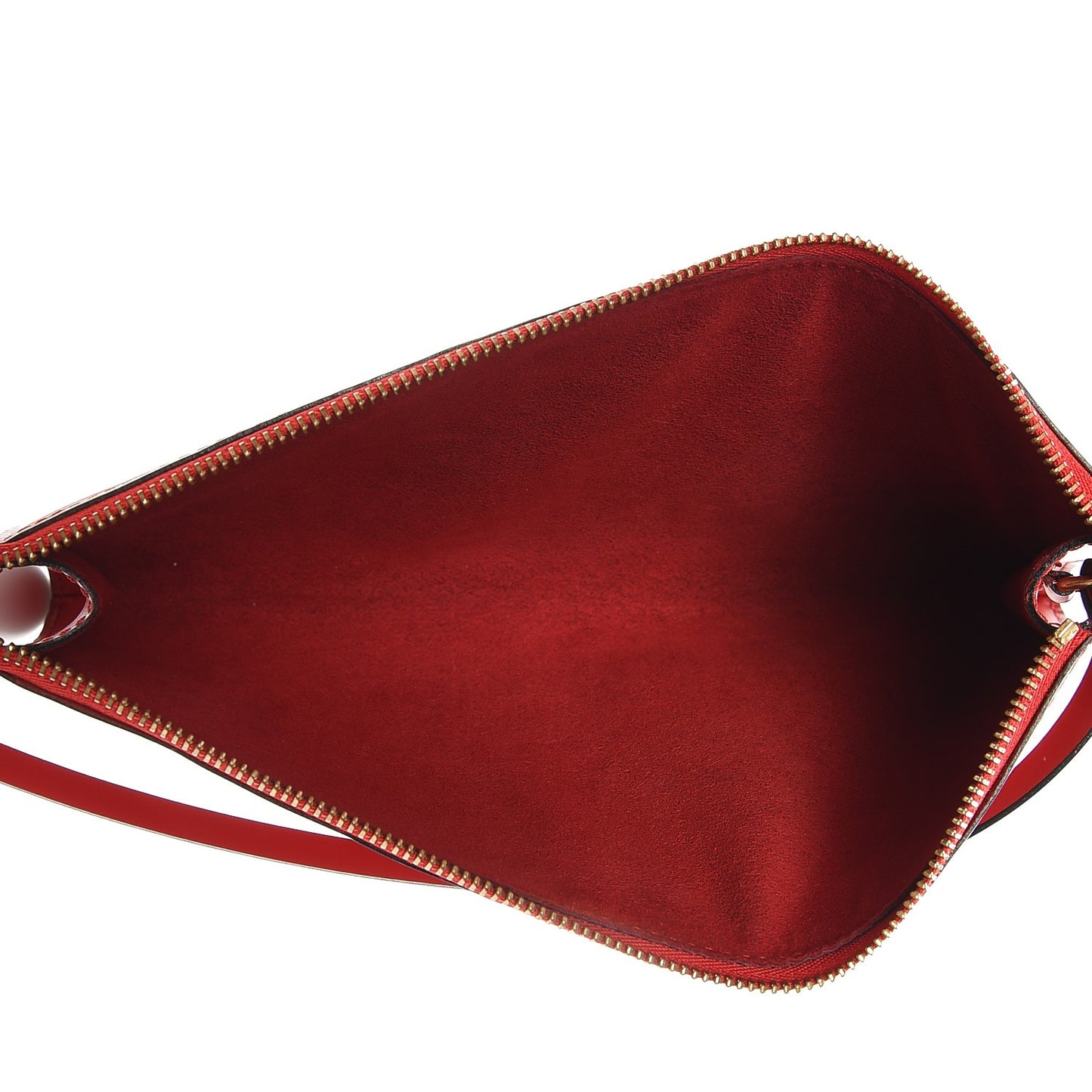 Epi Pochette Accessories 24 Castillan Red