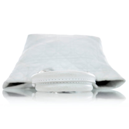 Christian Dior Lambskin Cannage Soft Lady Dior Tote White 4 of 9