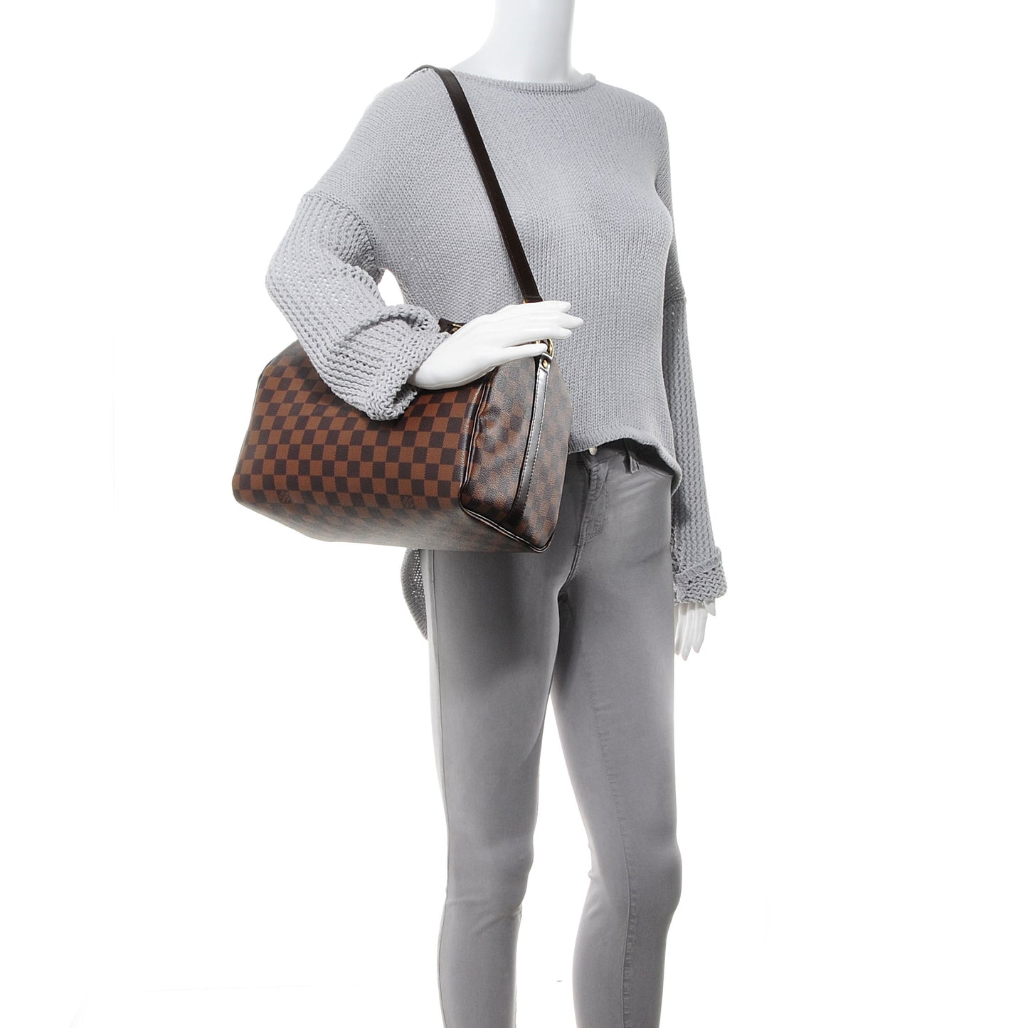 Damier Ebene Speedy Bandouliere 30