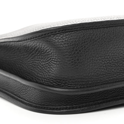 Hermes Taurillon Clemence Evelyne III PM Black 9 of 10