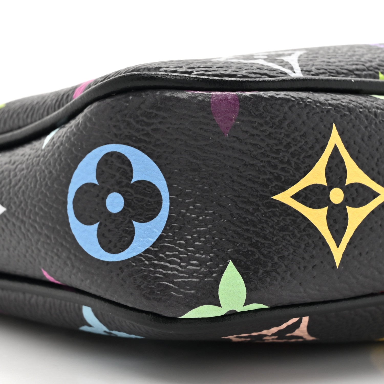 Louis Vuitton LV X TM Monogram Multicolor Pochette Accessories Black 9 of 10