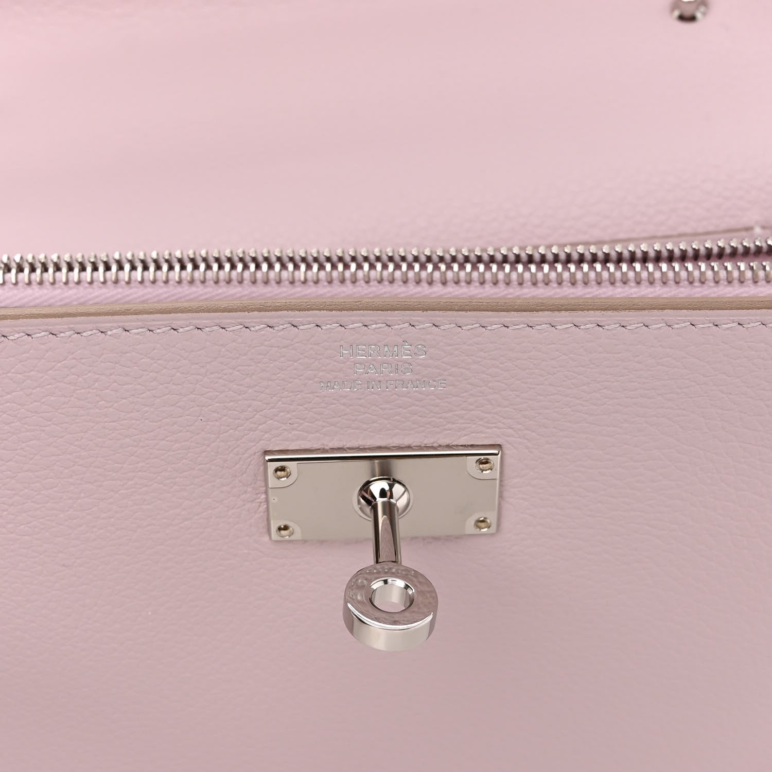 Hermes Evercolor Kelly To Go Wallet Mauve Pale 6 of 9